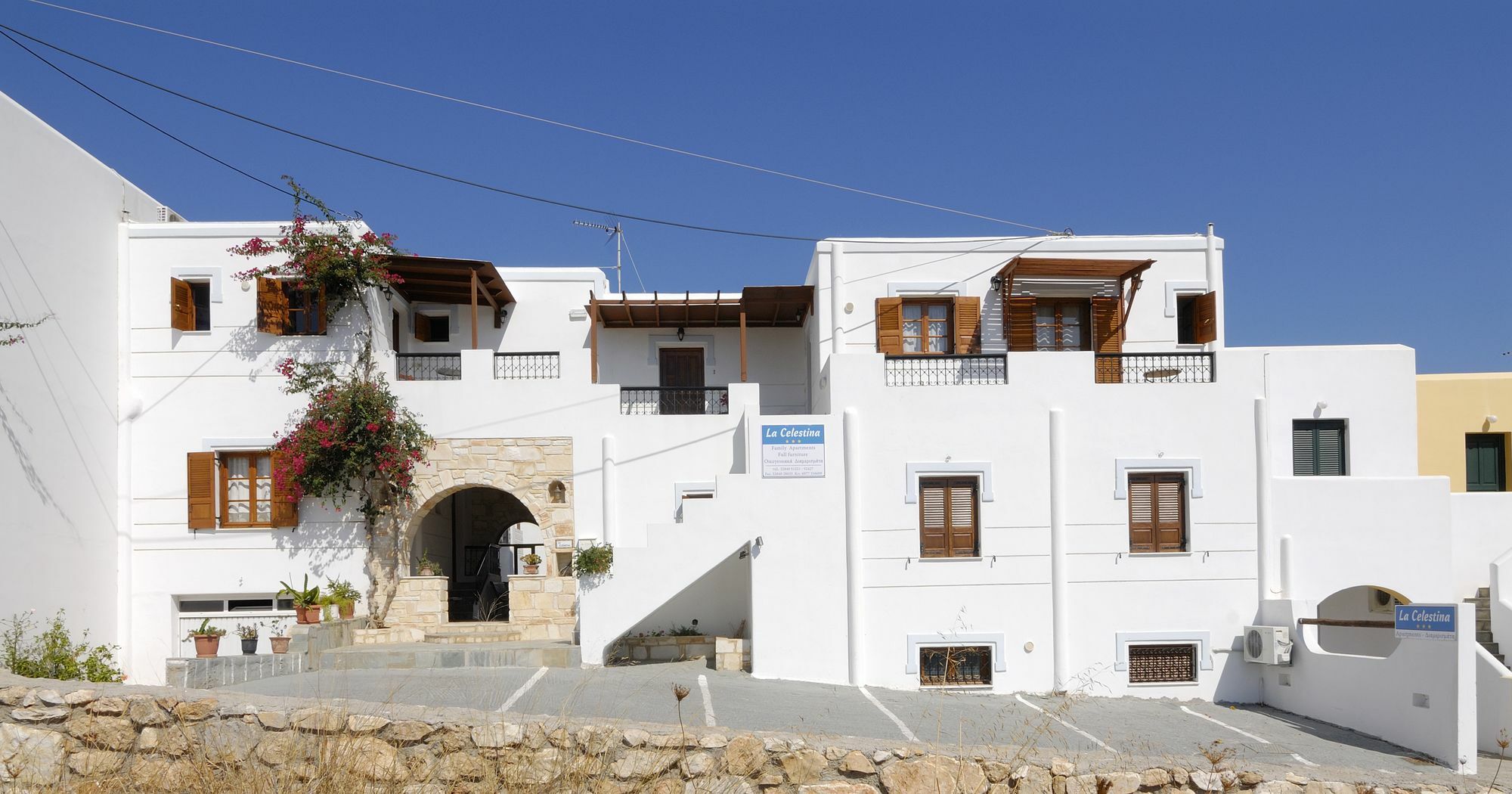 La Celestina Apartments Naousa  Exterior foto