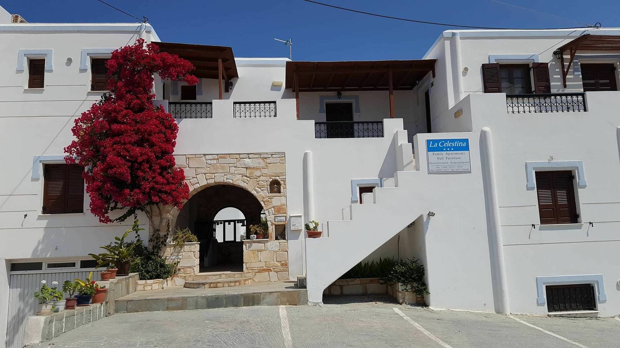 La Celestina Apartments Naousa  Exterior foto